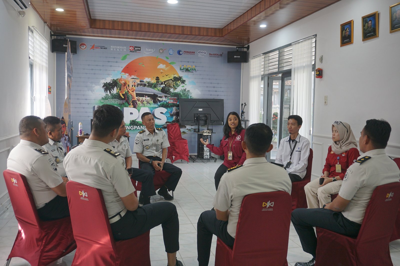 Lapas Tanjungpandan bersama BPVP Belitung Petakan Kebutuhan Kompetensi Warga Binaan